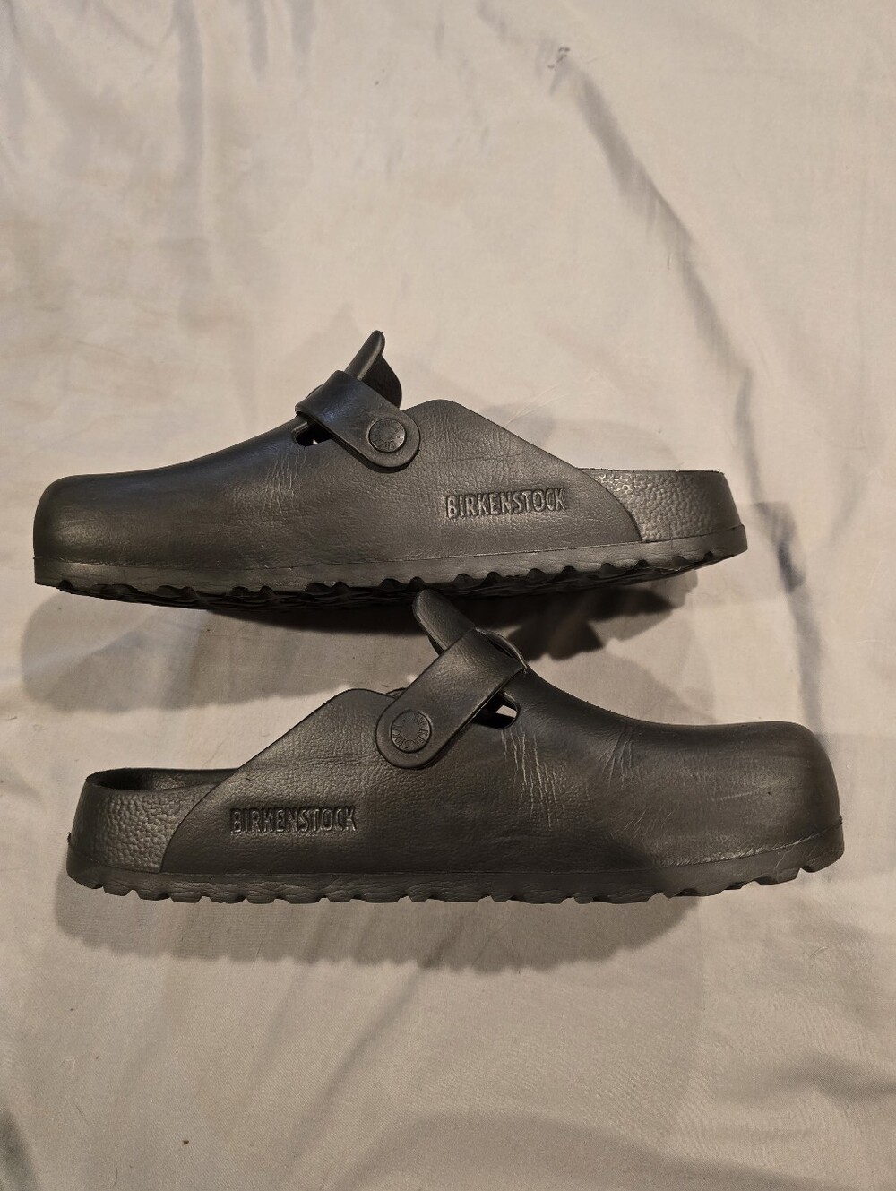 Birkenstock Unisex Boston Eva Clog Black Size Mens 5/Womens 7 - Picture 5 of 10